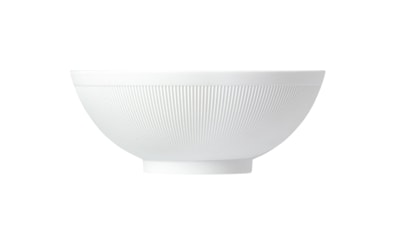Sieger by Fürstenberg, Stella Satin White, Bowl, medium