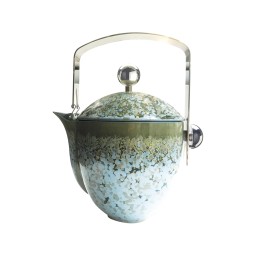 Jaune de Chrome, Nymphéa, Coffee-teapot, stainless steel accessories