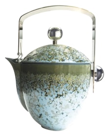 Jaune de Chrome, Nymphéa, Coffee-teapot, stainless steel accessories