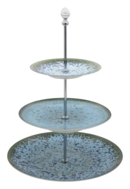 Jaune de Chrome, Nymphéa, 3-tier cake stand