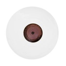 Jaune de Chrome, Tellure, 29cm plate, white