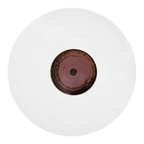 Jaune de Chrome, Tellure, 29cm plate, white