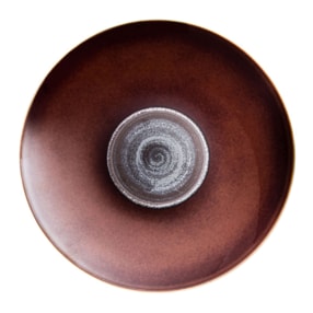 Jaune de Chrome, Tellure, 29cm plate, purple