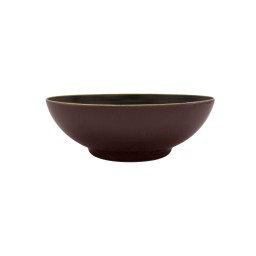 Jaune de Chrome, Tellure, Large salad bowl, purple