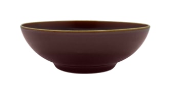 Jaune de Chrome, Tellure, Small salad bowl, purple