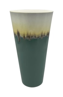 Jaune de Chrome, Paysage Iriomote, Cone vase, medium