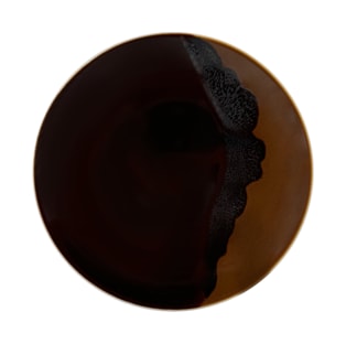 Jaune de Chrome, Paysage Kilimanjaro, Dessert plate