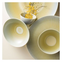 Jaune de Chrome, Dune, Salad bowl, small