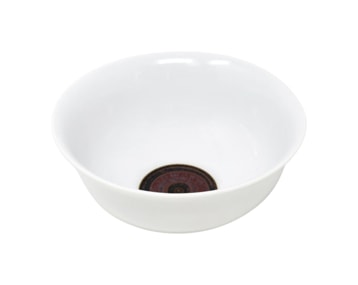 Jaune de Chrome, Tellure, Soup bowl, white