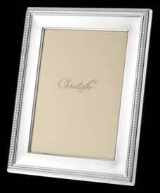 Christofle, Perles accessories, Picture frame 10x15 cm