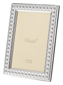 Christofle, Perles accessories, Picture frame 10x15, Sterling silver