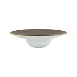 Jaune de Chrome, Aguirre, Soup plate with rim, large