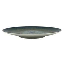Jaune de Chrome, Cyclone, Flat round dish, maxi