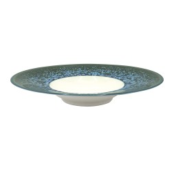 Jaune de Chrome, Nymphéa, Jdc rim soup plate