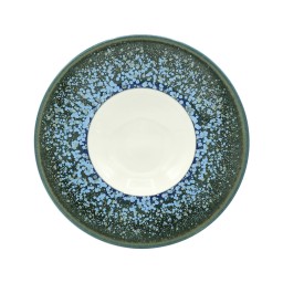 Jaune de Chrome, Nymphéa, Jdc rim soup plate