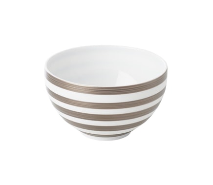 J.L Coquet, Hémisphère Grey Metallic, Rice bowl