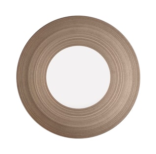 J.L Coquet, Hémisphère Grey Metallic, Bread and butter plate