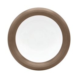 J.L Coquet, Hémisphère Grey Metallic, Bubble soup plate