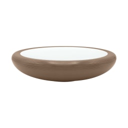 J.L Coquet, Hémisphère Grey Metallic, Bubble dinner plate