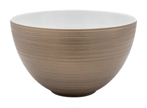 J.L Coquet, Hémisphère Grey Metallic, Salad serving bowl, maxi