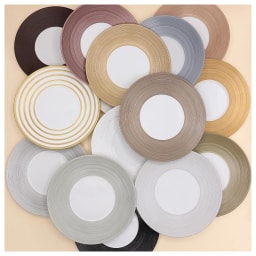 J.L Coquet, Hémisphère Grey Metallic, Salad serving bowl, maxi