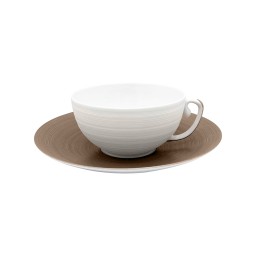 J.L Coquet, Hémisphère Grey Metallic, Breakfast cup