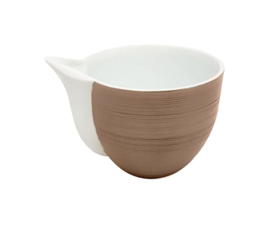 J.L Coquet, Hémisphère Grey Metallic, Creamer, large