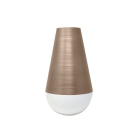 J.L Coquet, Hémisphère Grey Metallic, Vase, large