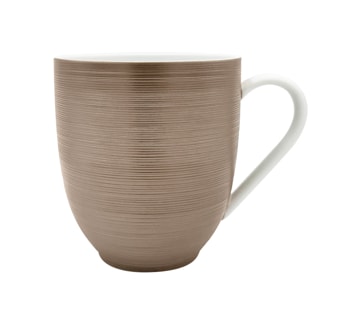 J.L Coquet, Hémisphère Grey Metallic, Mug, extra large