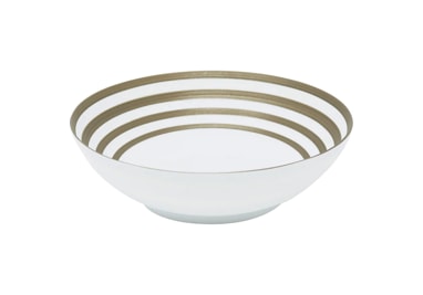 J.L Coquet, Hémisphère Grey Metallic, Salad bowl, small