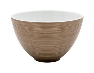 J.L Coquet, Hémisphère Grey Metallic, Salad serving bowl, medium