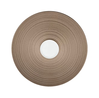 J.L Coquet, Hémisphère Grey Metallic, Coffee saucer extra