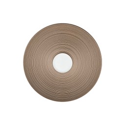 J.L Coquet, Hémisphère Grey Metallic, Cappucino saucer