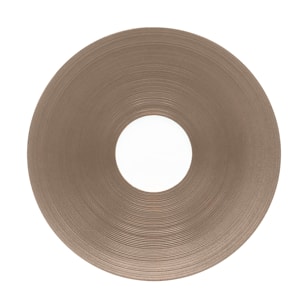 J.L Coquet, Hémisphère Grey Metallic, Breakfast saucer