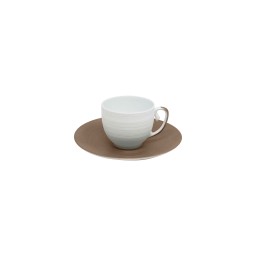J.L Coquet, Hémisphère Grey Metallic, Coffee cup