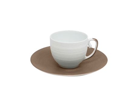 J.L Coquet, Hémisphère Grey Metallic, Coffee cup