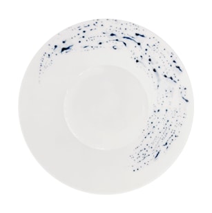 Jaune de Chrome, Blue impression, Breakfast saucer