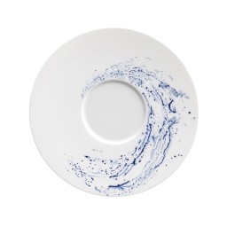Jaune de Chrome, Blue impression, Gourmet plate