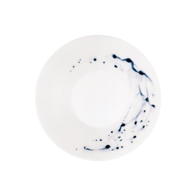 Jaune de Chrome, Blue impression, Coffee saucer