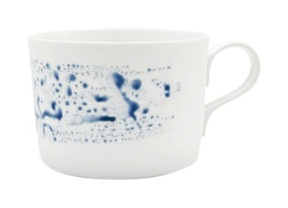 Jaune de Chrome, Blue impression, Breakfast cup