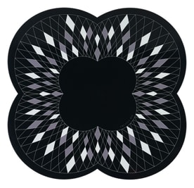 TRUFFLE BEE, KALEIDOSCOPE, Wooden Placemats set of 4