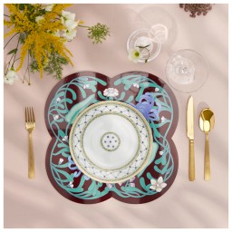 TRUFFLE BEE, WILD GARDEN, Wooden Placemats set of 4