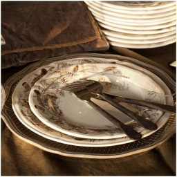 Gien, Sologne, Deep round dish