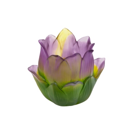 Daum, Jardin de Lotus, Candle holder, limited edition