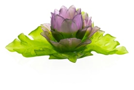 Daum, Jardin de Lotus, Duo centerpiece, limited edition