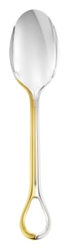 Christofle, Carrousel, silver plated, Table spoon, partially gilded