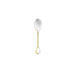 Christofle, Carrousel, silver plated, Dessert spoon, partially gilded