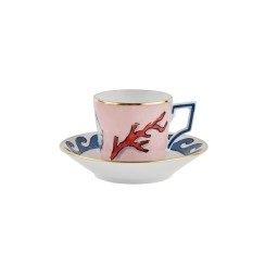 Ginori 1735, Il viaggio di Nettuno, Set of 2 coffee cups and saucers