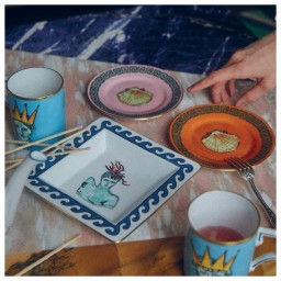 Ginori 1735, Il viaggio di Nettuno, Bread plate