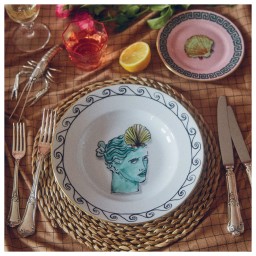 Ginori 1735, Il viaggio di Nettuno, Bread plate